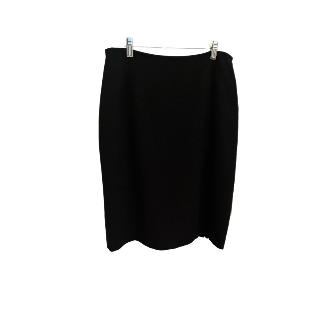 Calvin Klein Size 6 Black Skirt